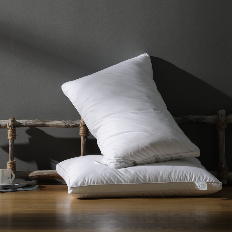 Oreiller ferme de luxe 5 étoiles pour hôtel Hilton, remplissage en microfibre 1200g