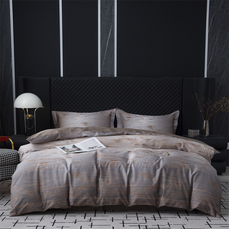 Ensemble de literie à impression numérique en coton 100S, nouveau design Ensemble de literie à impression numérique en coton 100S, nouveau design