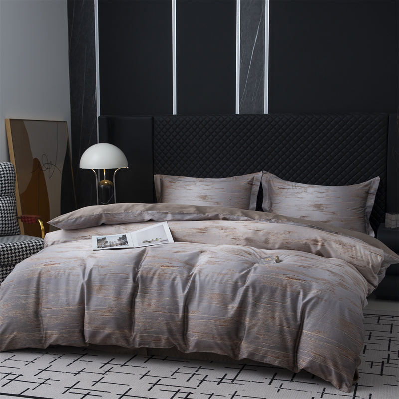 Ensemble de literie à impression numérique en coton 100S, nouveau design Ensemble de literie à impression numérique en coton 100S, nouveau design