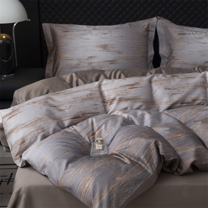 Ensemble de literie à impression numérique en coton 100S, nouveau design Ensemble de literie à impression numérique en coton 100S, nouveau design