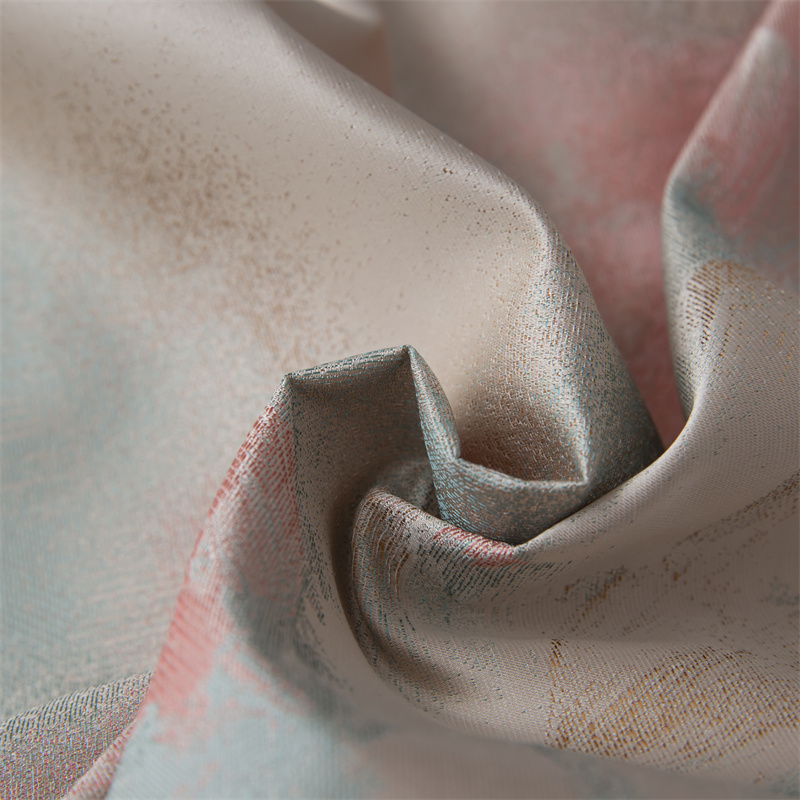 Ensemble de literie en coton jacquard teint en fil impressionniste des années 80 Ensemble de literie en coton jacquard teint en fil impressionniste des années 80