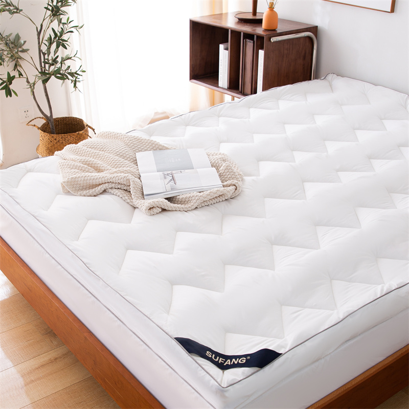 Surmatelas de remplissage en microfibre Wave Quliting Design