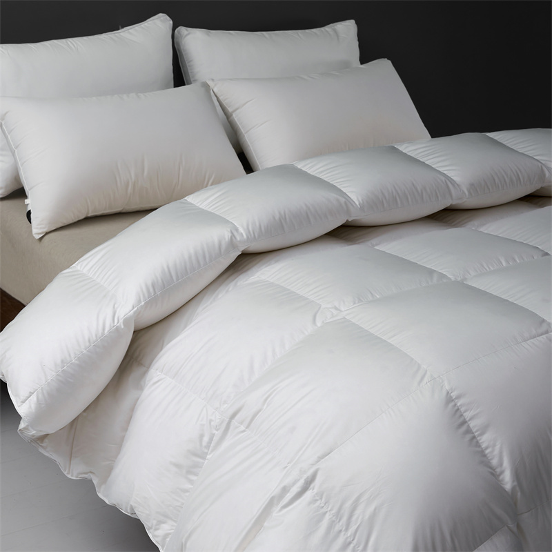 Couette légère et douce en duvet de plumes pour l'hiver Couette légère et douce en duvet de plumes pour l'hiver
