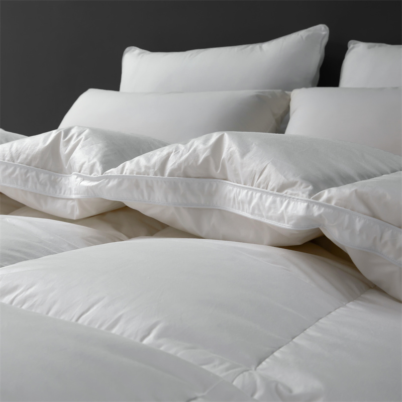 Couette légère et douce en duvet de plumes pour l'hiver Couette légère et douce en duvet de plumes pour l'hiver