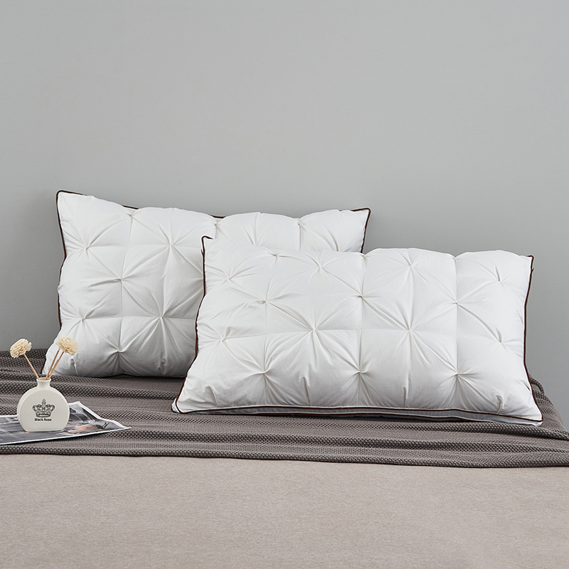 Oreiller à technologie torsadée en duvet d'oie Oreiller à technologie torsadée en duvet d'oie