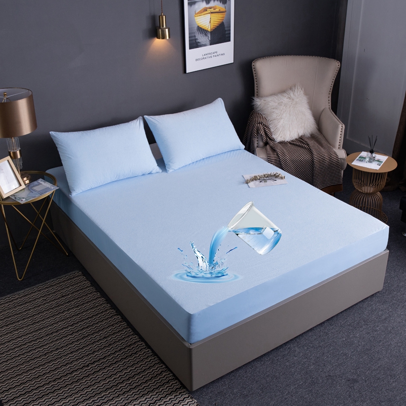 Drap-housse protège-matelas imperméable en bambou Drap-housse protège-matelas imperméable en bambou